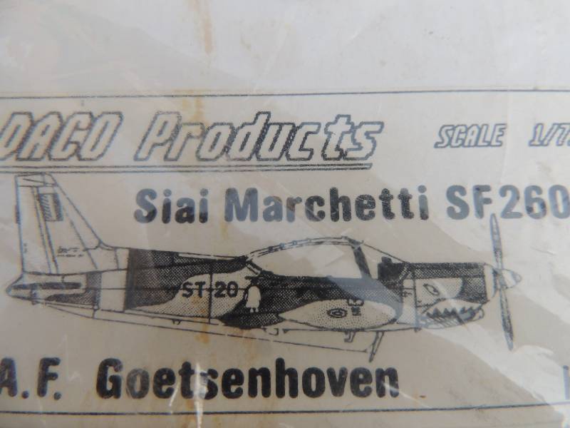 lot 205 image: B.A.F Goetsenhoxen model airplane