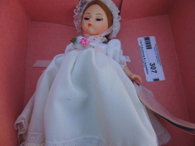lot 307 image: Madame Alexander 8 Little Nanny Etticoat Doll