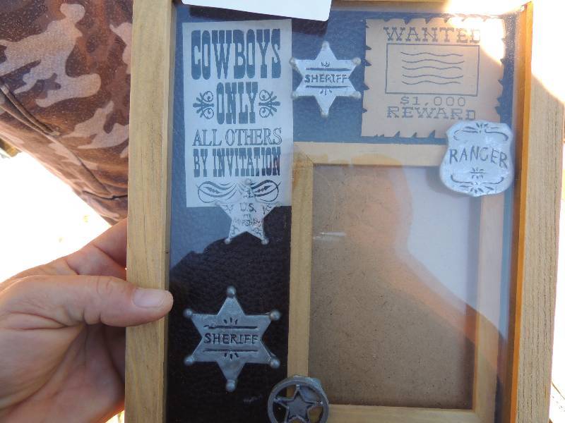 lot 356 image: Outlaw Iron works picture frames x 4 NEW