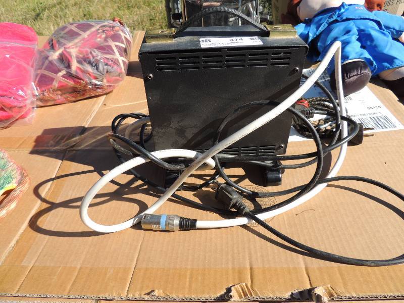 lot 374 image: 24 volt BATTERY charger for ELECTRIC scooter chair
