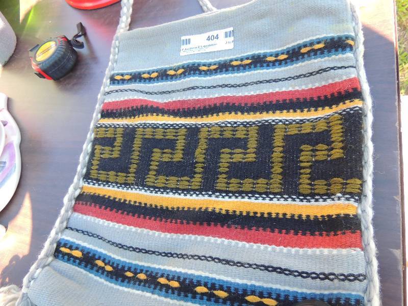 lot 404 image: Indian satchel bag