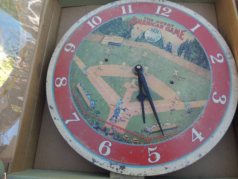lot 448 image: Field of Dreams wall clock - NEW