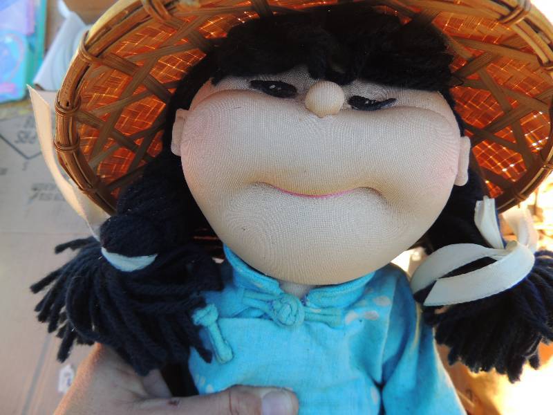 lot 456 image: People Republic of China Tourist doll - Nancy Wirtz Doll (Rice patty dolls)