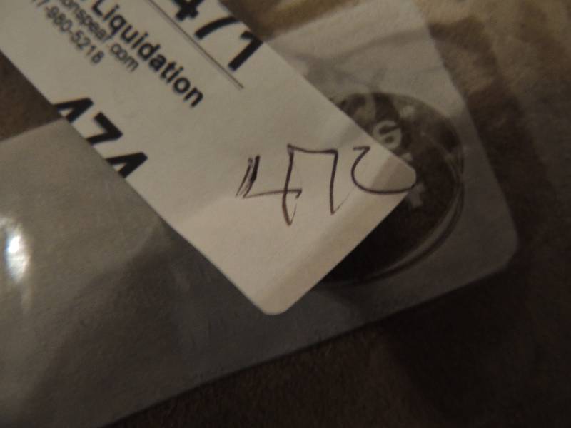lot 474 image: wooden discs - round   & oblong