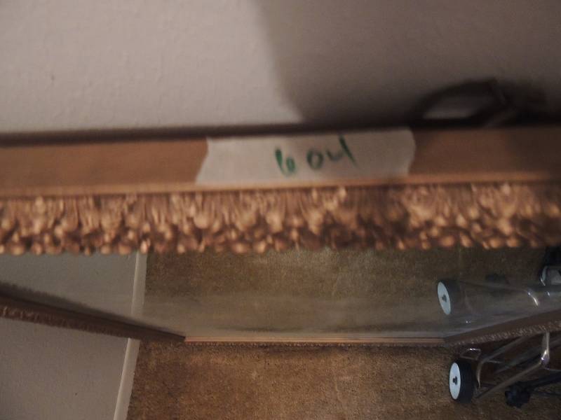 lot 604 image: 30 x 36 wall mirror