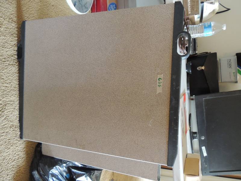 lot 626 image: Sliding computer table