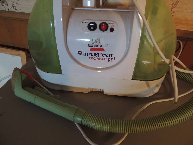 lot 667 image: Little Bissel pet machine