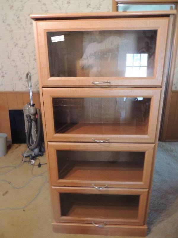 lot 691 image: Lawyers bookcase 24 x 60