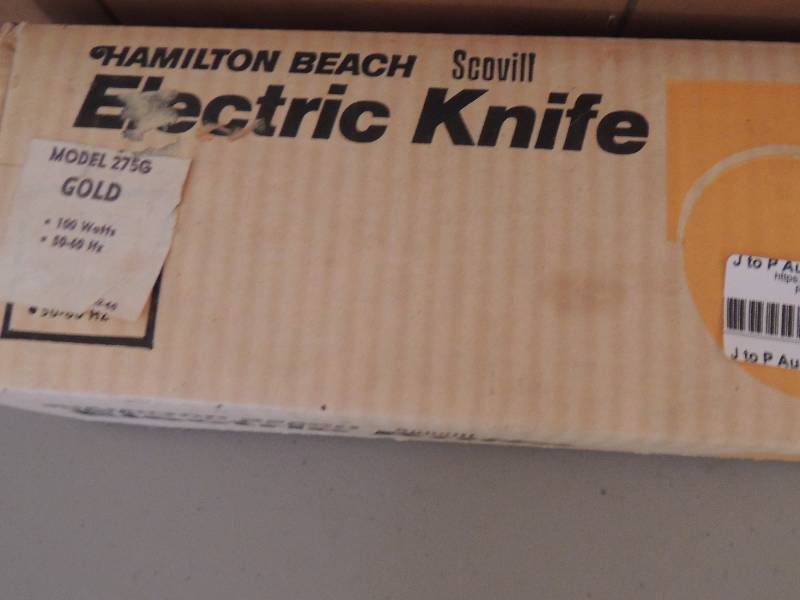 lot 814 image: Hamilton Beach Electric knife