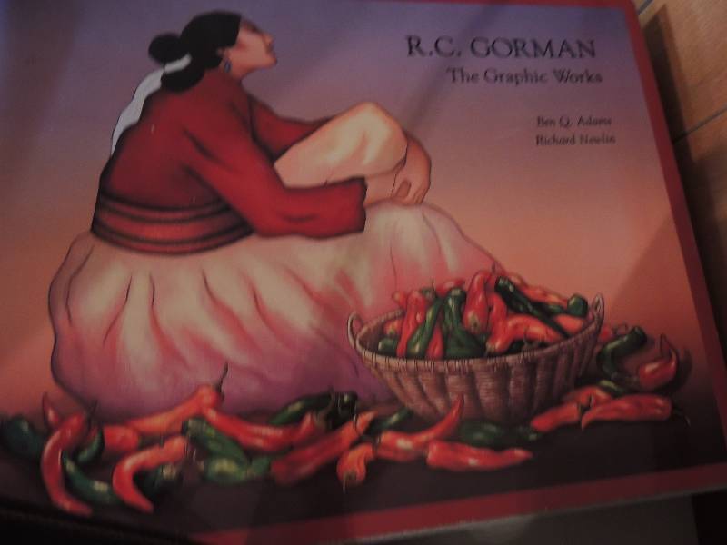 lot 831 image: Books- Top 100 findable and R.C. Gorman graphic works