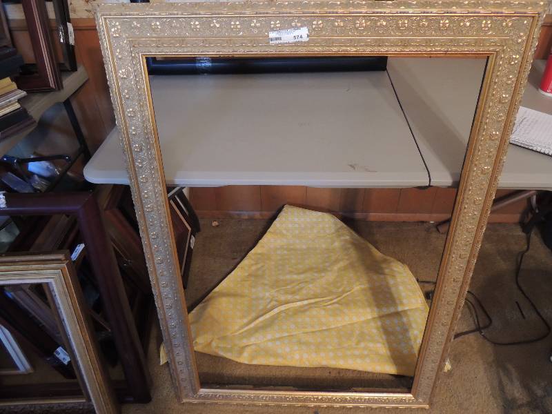 lot 574 image: 24  36 gold frame