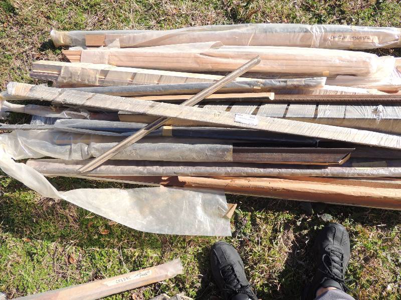 lot 469 image: Lot of wood framing