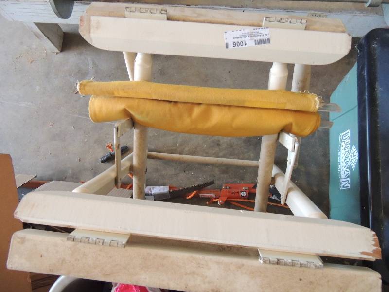 lot 1006 image: Vintage Movie Film chair