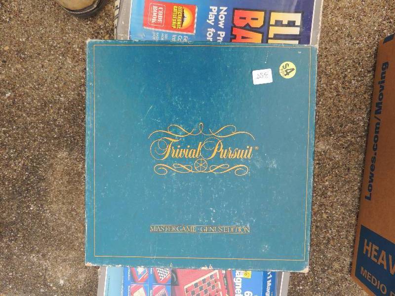 lot 355 image: Battleship (electric) trivial pursuit and 6 in 1 magnetic games
