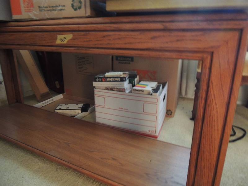 lot 417 image: Sofa table 54 long 24 HT