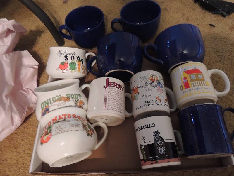 lot 848 image: Assorted coffee mugs ,