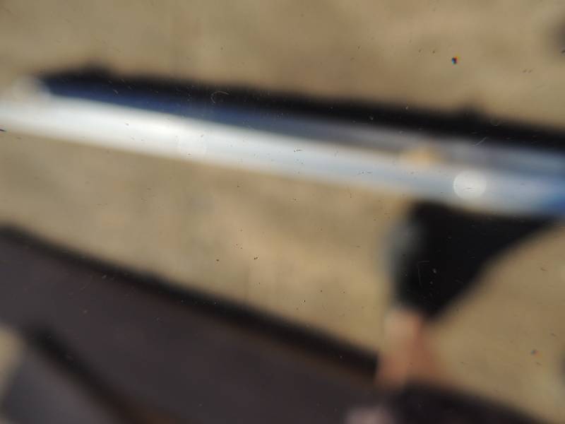 lot 991 image: Metal handles for shelf