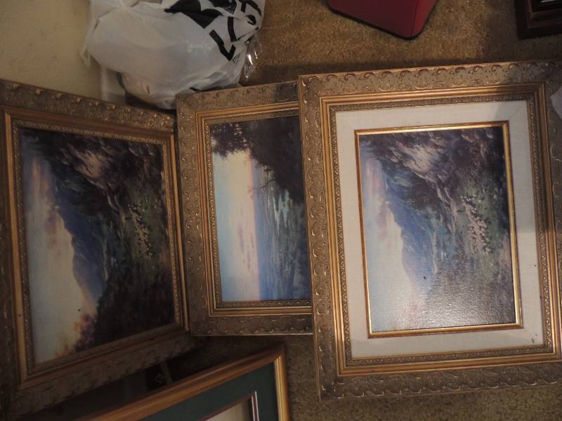 lot 1093 image: 11x14 x 2 mountainside picture 14 x 16 #3