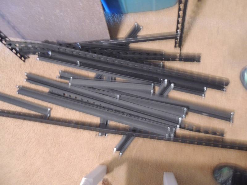 lot 1111 image: 5 shelf, 26 x 18 x 6foot shelving unit