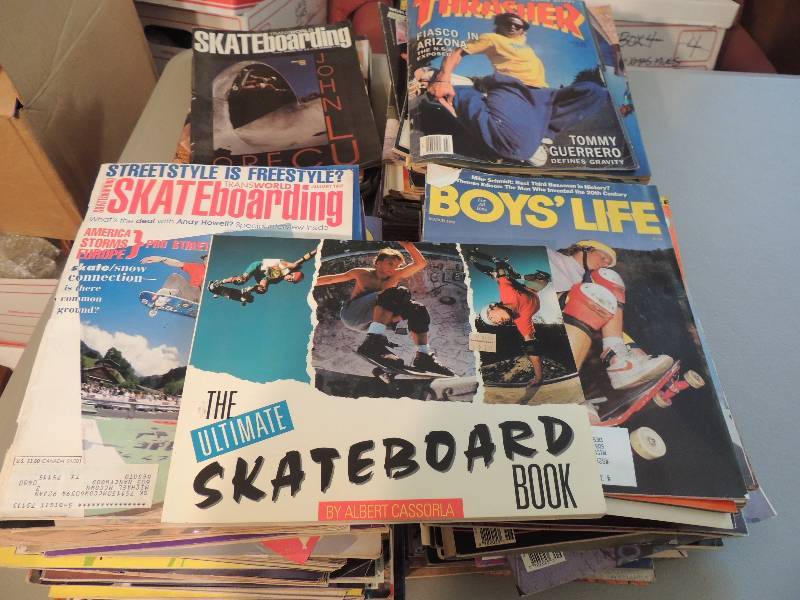 lot 1159 image: Series of THRASHER and Skateboard magazines