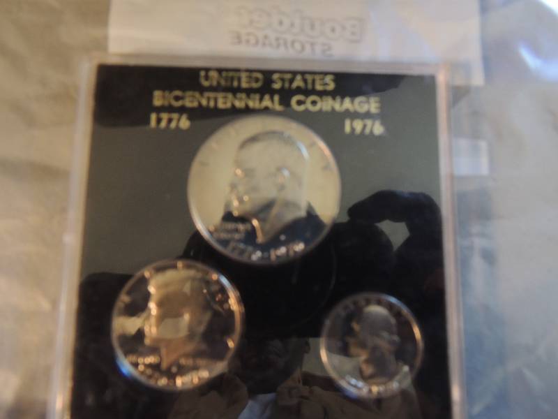 lot 1161 image: UNC- US Bicentennial coinage 1776-1976