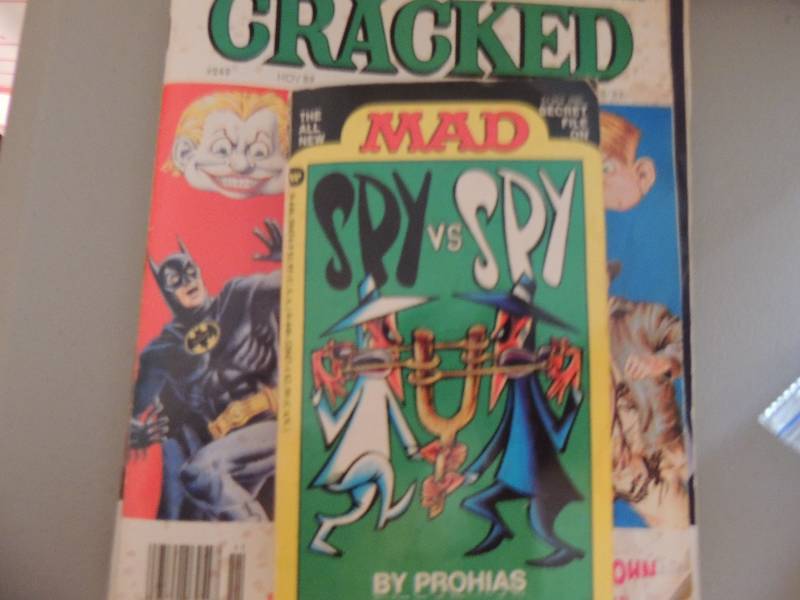 lot 1164 image: Mad magazine,  and Cracked magazines