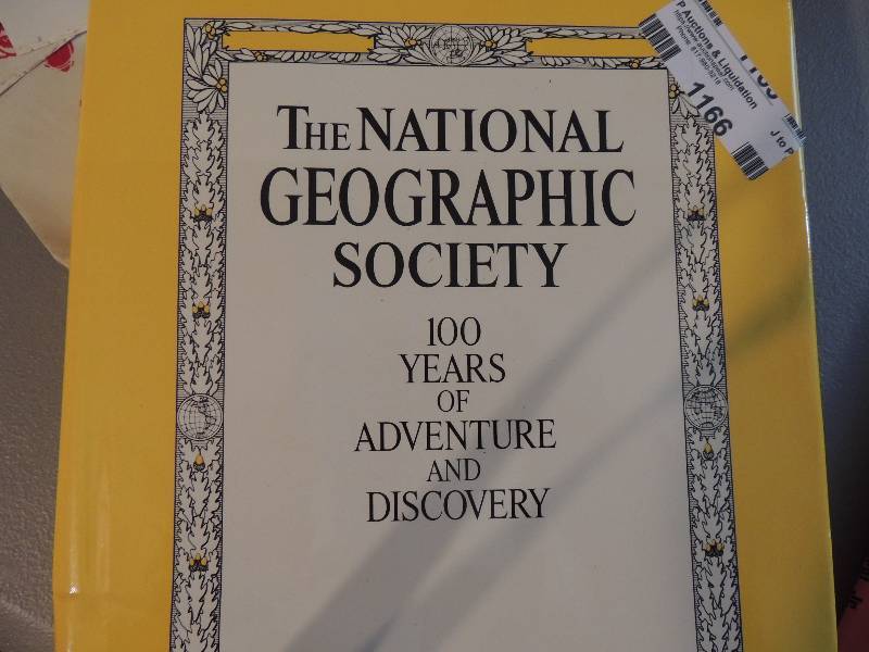 lot 1166 image: National geographic 100 years of adventure and Discovery, and Life laughs last