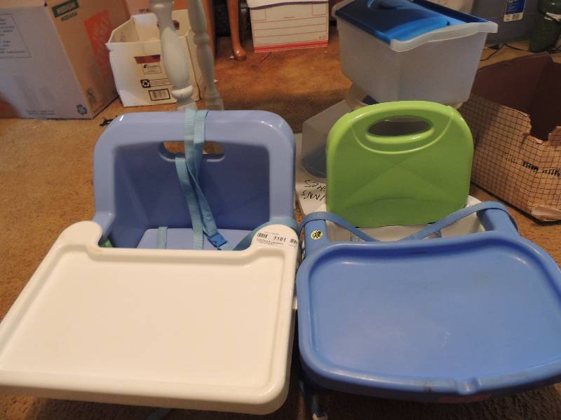 lot 1181 image: 2 baby booster chairs