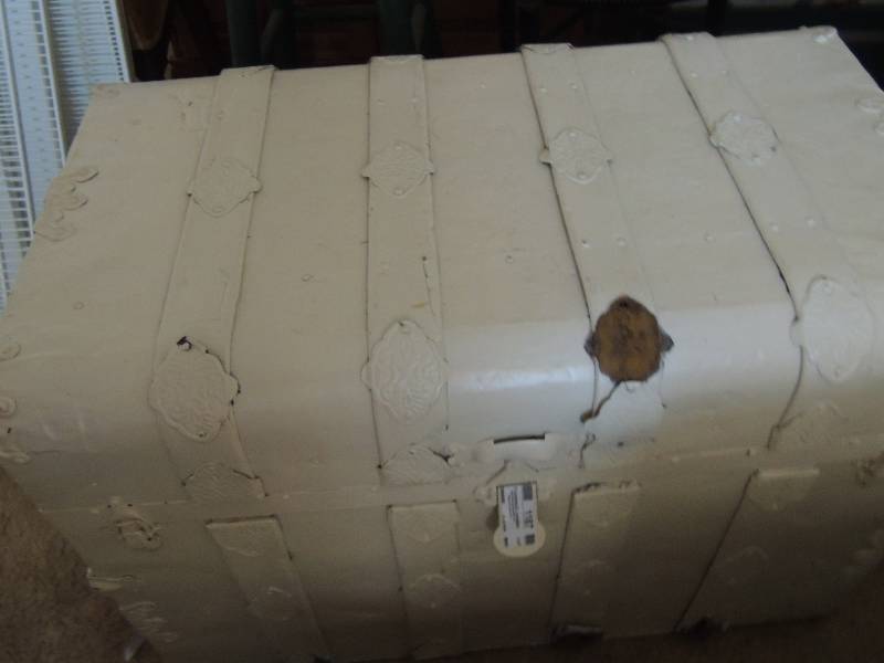 lot 1187 image: white chest