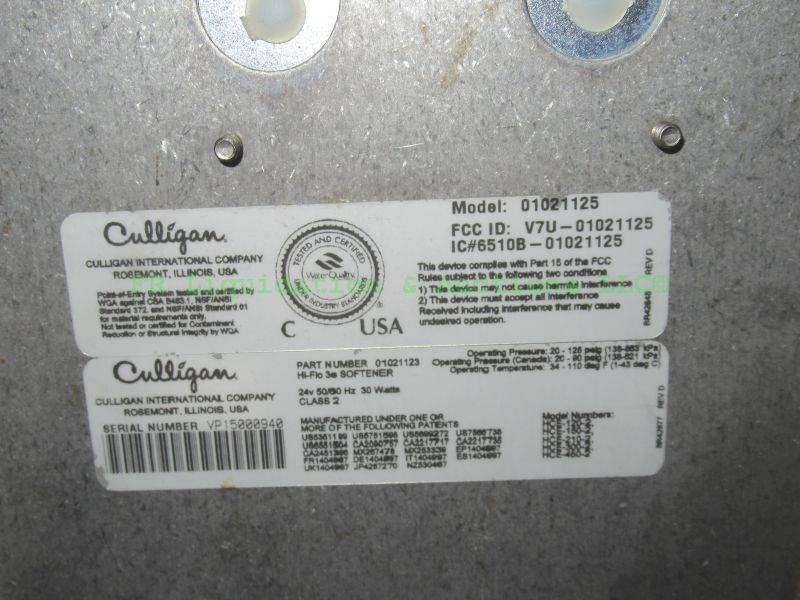 Culligan Hi Flo 3e Manual