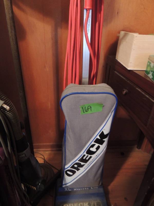 lot 169 image: Oreck extended care vacuumed