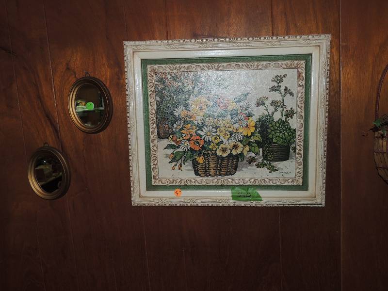 lot 340 image: Flower picture