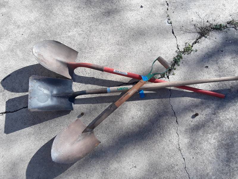 lot 775 image: 3 shovels