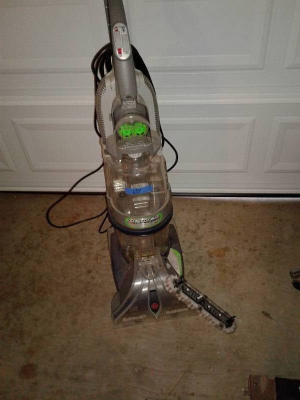 lot 654 image: SpinScrub SteamVac All Terrain for Carpet and hard floors with Dual V Technology and Auto Rinse