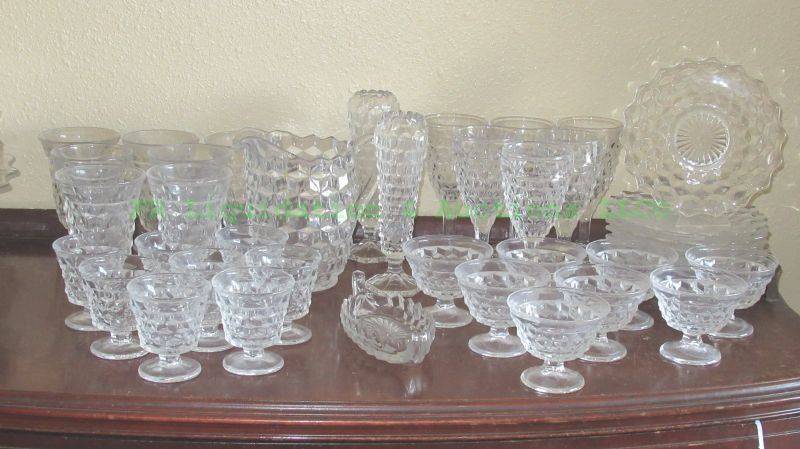 lot 17 image: Fostoria glassware set, 40 pieces