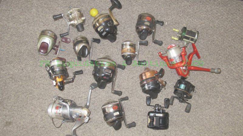lot 27 image: Assorted fishing reels including Fusion, Zebco, Daiwa plus. 15 count