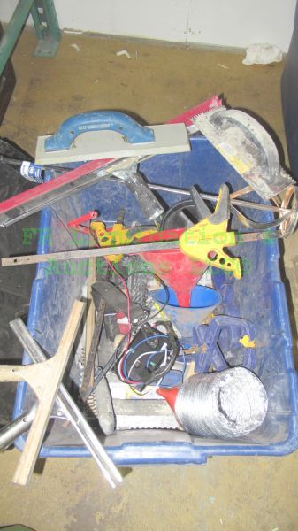 lot 68 image: Drywalling tools and more as shown