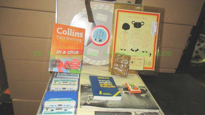 lot 95 image: Foreign language training courses including Spanish & French