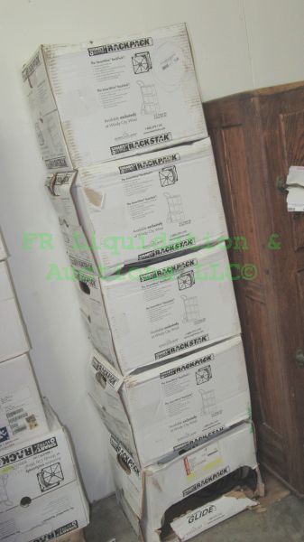 lot 134 image: Industrial data communication cable rolls in RackPack boxes, 5 total