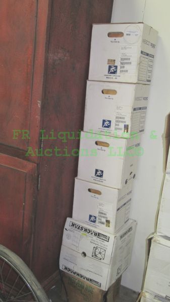 lot 137 image: Industrial data communication cable rolls in RackPack boxes, 5 total