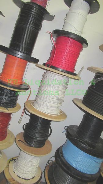 lot 152 image: Various industrial data communication cable small spool rolls, 6 rolls total