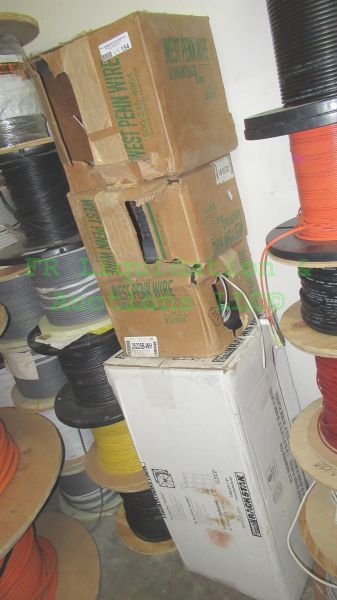 lot 154 image: Industrial data communication cable rolls in RackPack boxes, 4 total