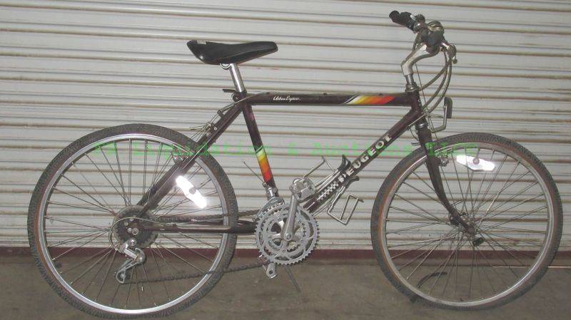 lot 139 image: Peugeot Urban express manganese alloy frame sport bicycle