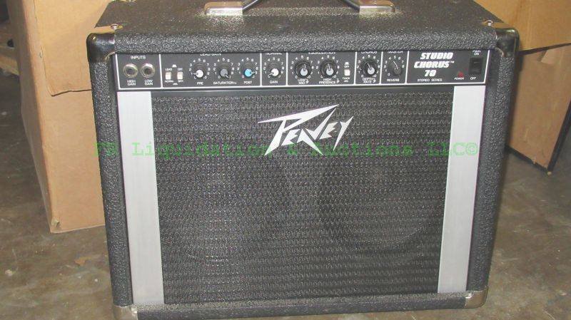 lot 167 image: Peavey studio chorus 70 amplifier