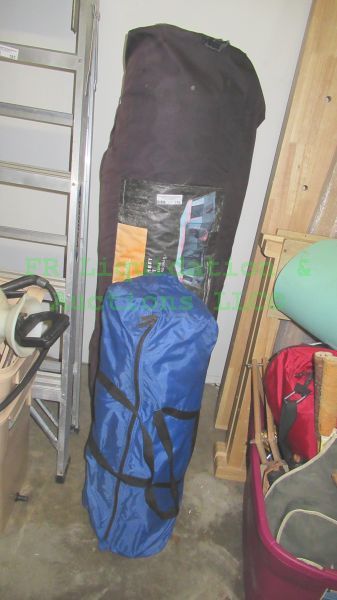 lot 178 image: Ozark Trail 12 person 16ft x 16ft cabin tent and Cascade 0200 camping tent
