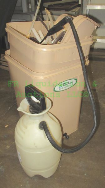 lot 180 image: General hydroponics gardening supplies