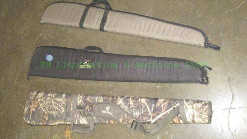 lot 305 image: Rifle soft carry cases cushion lined, Redhead, Allen, Game Winner brands