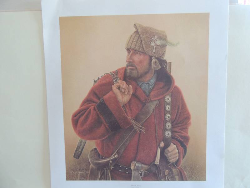 lot 6 image: M.C. Poulsen- French Leave #935 of 1000 24x21 Lithograph