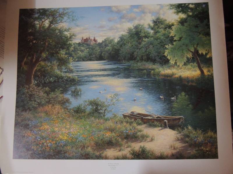 lot 102 image: Larry Dyke- The Season of Singing. First edition #907 of 1999 S&N    26x32