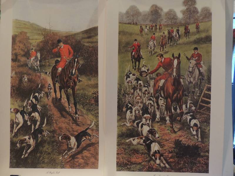 lot 131 image: American Master- A Bugles call 25 x 14 12.     From Covert to Covert 25 x 14 12